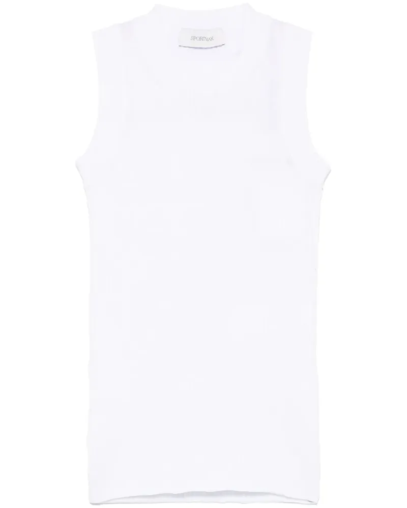SPORTMAX Tione Tanktop - Weiß Weiß