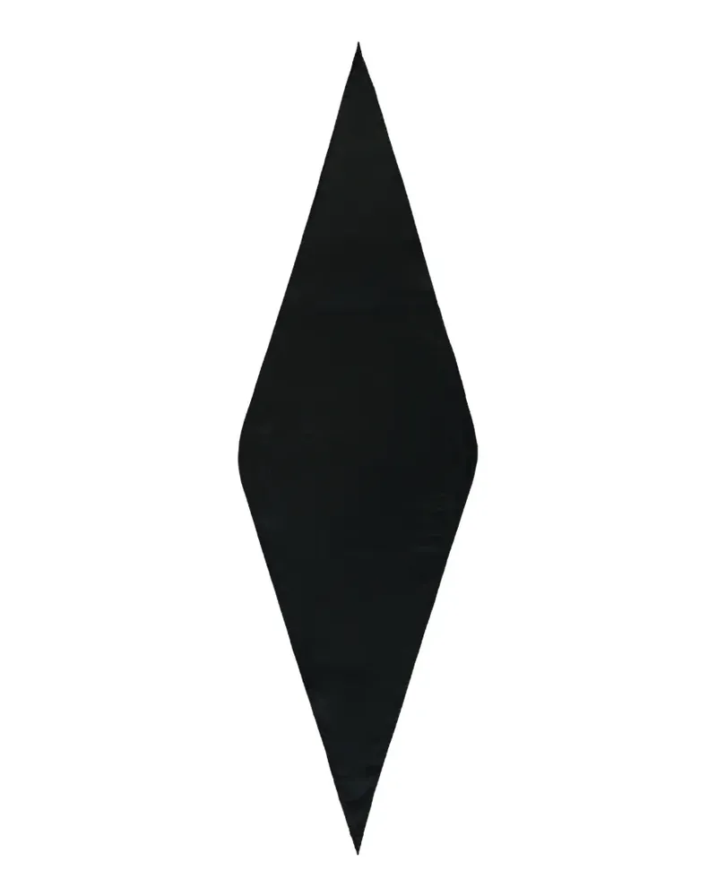 Ermenegildo Zegna diamond-shaped scarf - Schwarz Schwarz