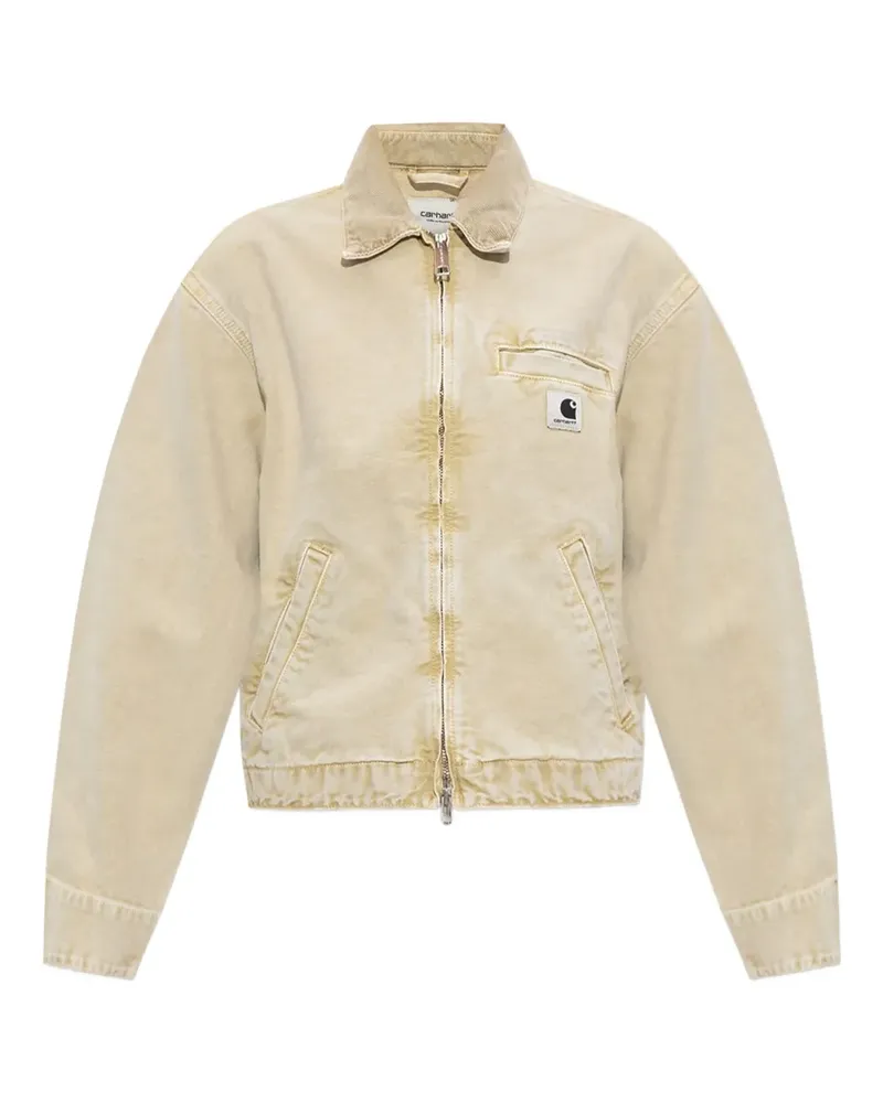 Carhartt WIP Emery Jeansjacke aus Bio-Baumwolle - Nude Nude