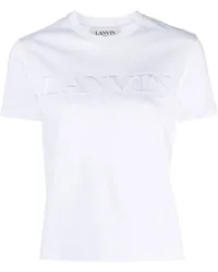 Lanvin T-Shirt aus Bio-Baumwolle Weiß