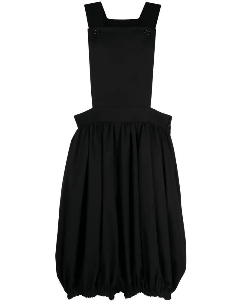 Comme des Garçons Ärmelloser Playsuit - Schwarz Schwarz