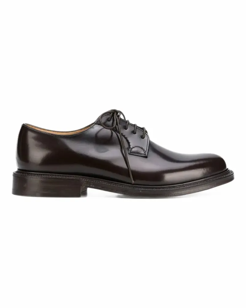 Church's Shannon Derby-Schuhe aus gebürstetem Leder - Braun Braun