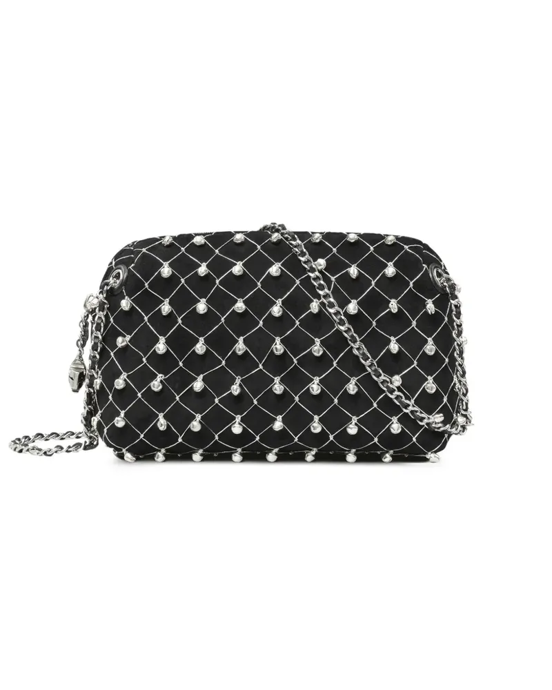 Tory Burch Fleming Soft Bell Umhängetasche - Schwarz Schwarz