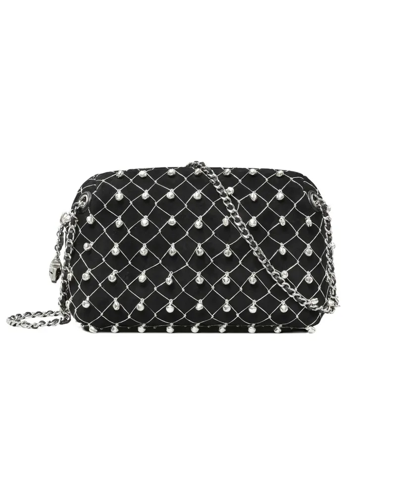 Tory Burch Fleming Soft Bell cross body bag - Schwarz Schwarz