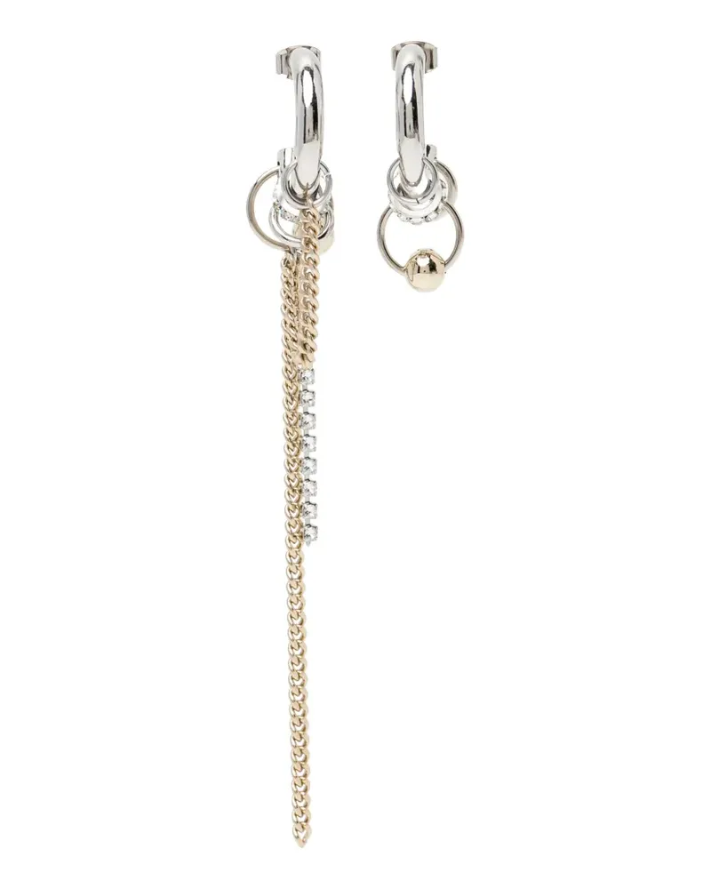 Justine Clenquet Amber Ohrringe - Silber Silber