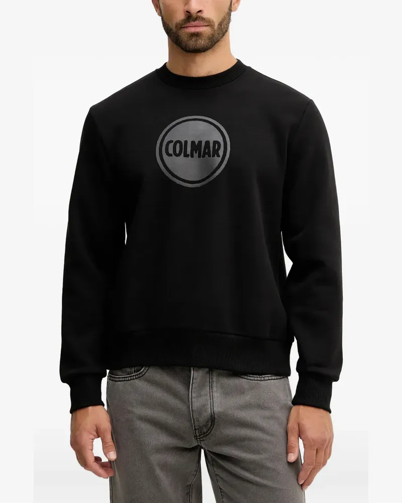 Colmar Sweatshirt mit Logo-Print - Schwarz Schwarz