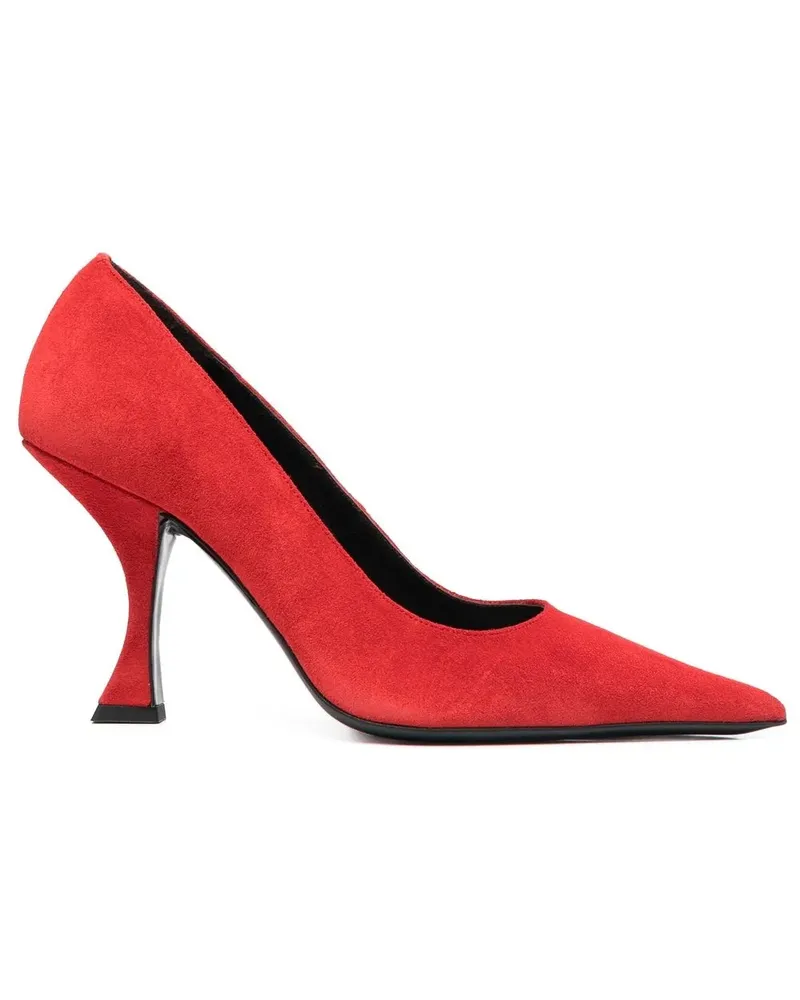 by FAR Spitze Viva Pumps 95mm - Rot Rot