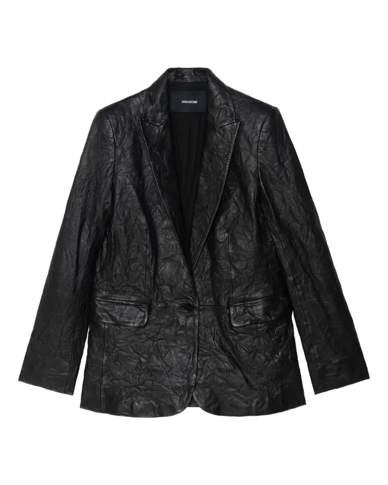 Zadig & Voltaire Einreihiges Sakko - Schwarz Schwarz