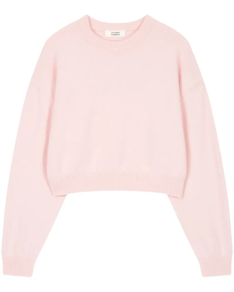 STUDIO TOMBOY Pullover aus Wolle - Rosa Rosa