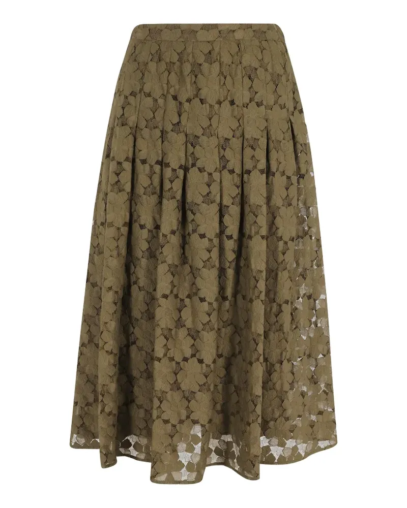 Max Mara Airone Midirock - Grün Grün