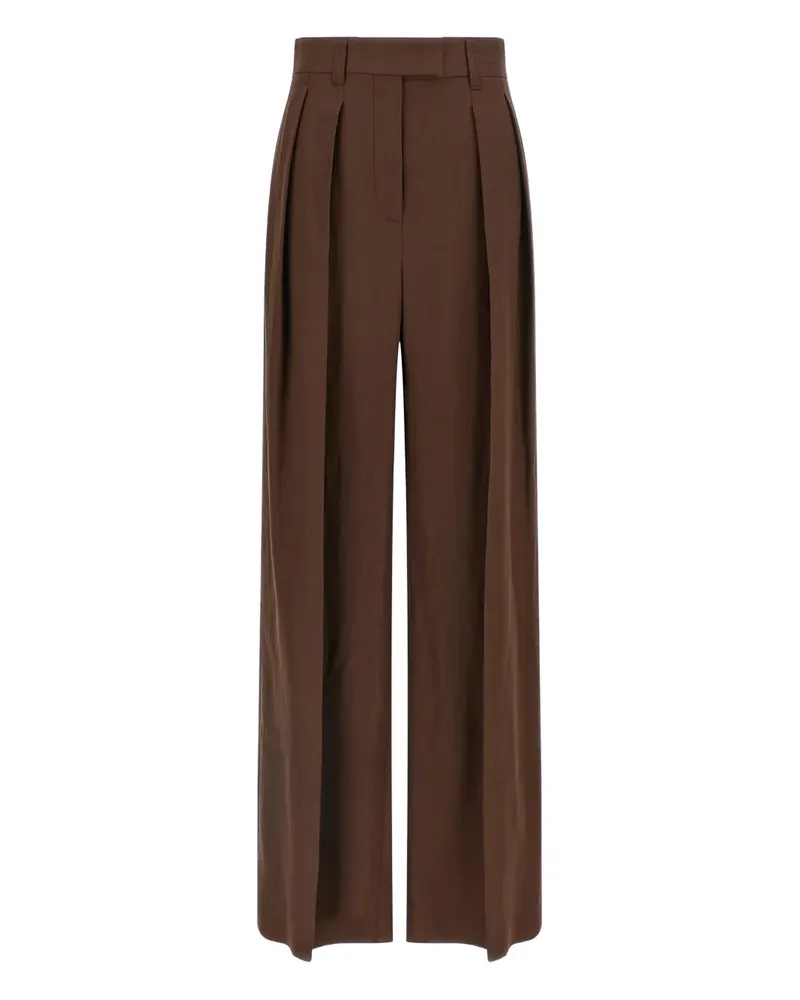 Brunello Cucinelli Plissierte Hose - Braun Braun