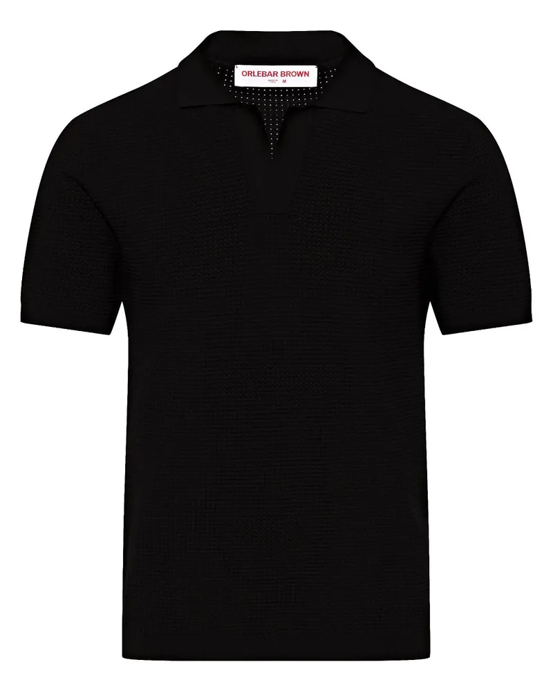 Orlebar Brown Roddy Poloshirt - Schwarz Schwarz