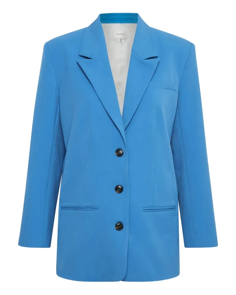 Gestuz Linda Blazer mit gepolsterten Schultern - Blau Blau