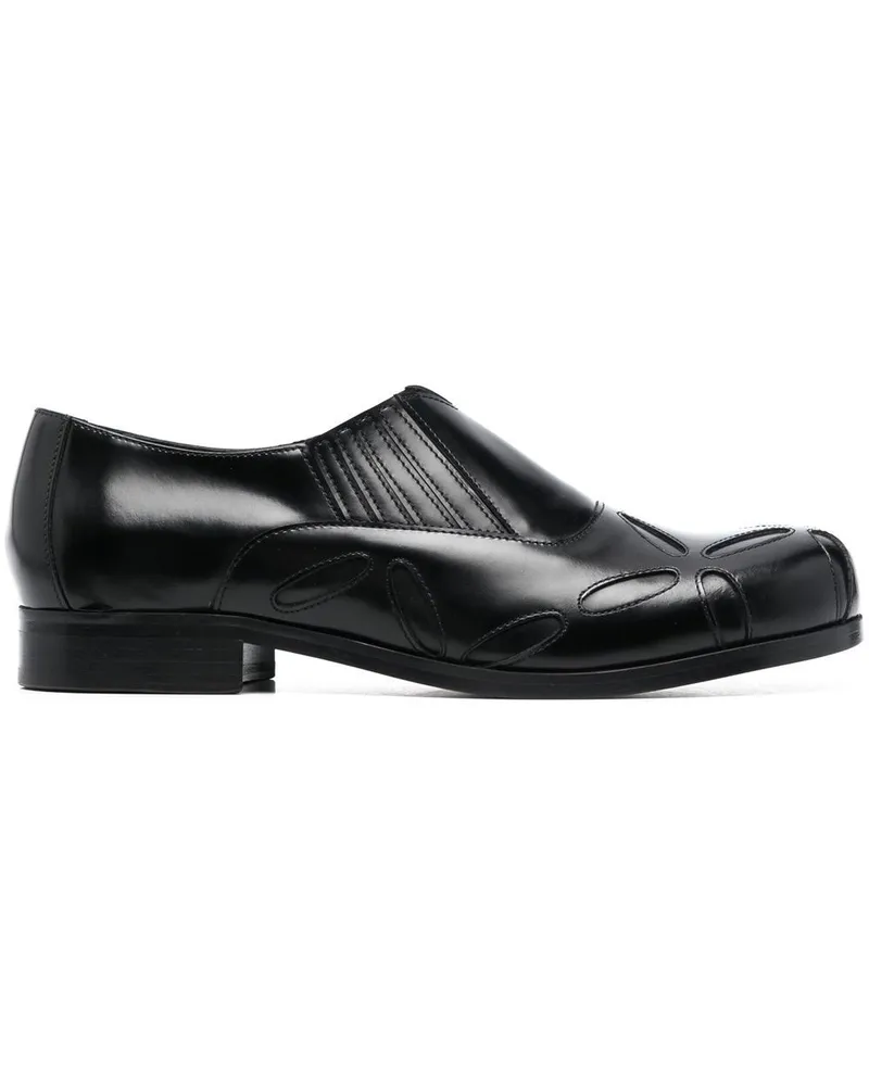 STEFAN COOKE Loafer mit Cut-Outs Schwarz