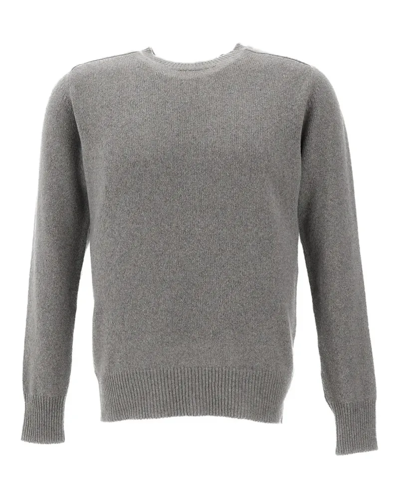 Customer Lovers crew-neck knitted cashmere sweater - Grau Grau