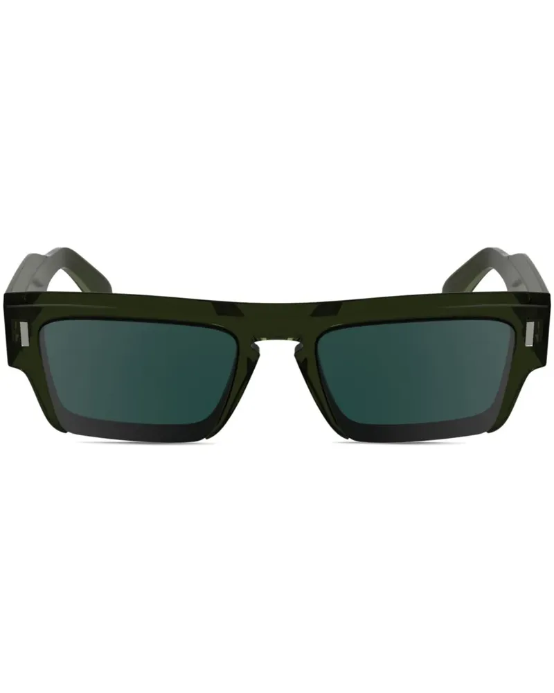 Calvin Klein Sonnenbrille mit eckigem Gestell - Grün Grün