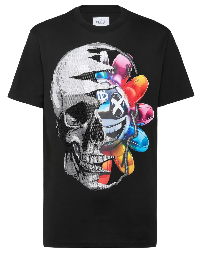 Philipp Plein Smile T-Shirt - Schwarz Schwarz