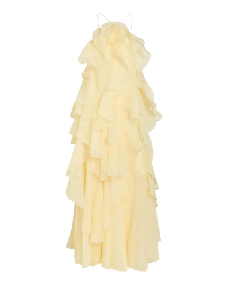 Aje. Pandorea layered maxi dress - Gelb Gelb