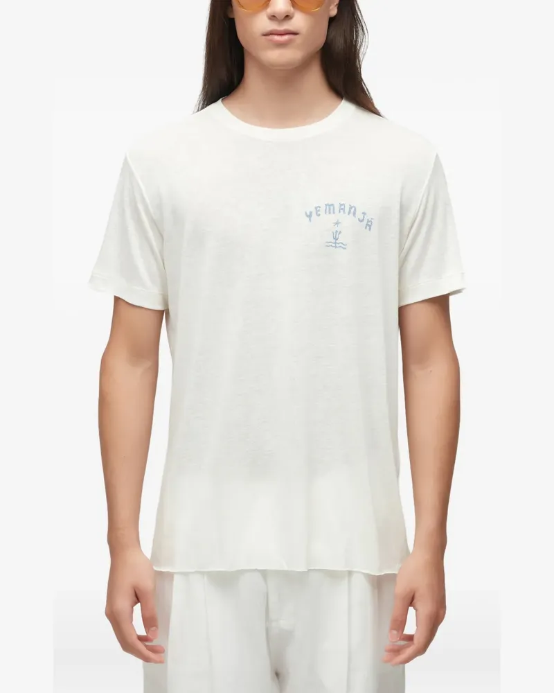 Osklen Kurzärmeliges T-Shirt - Nude Nude