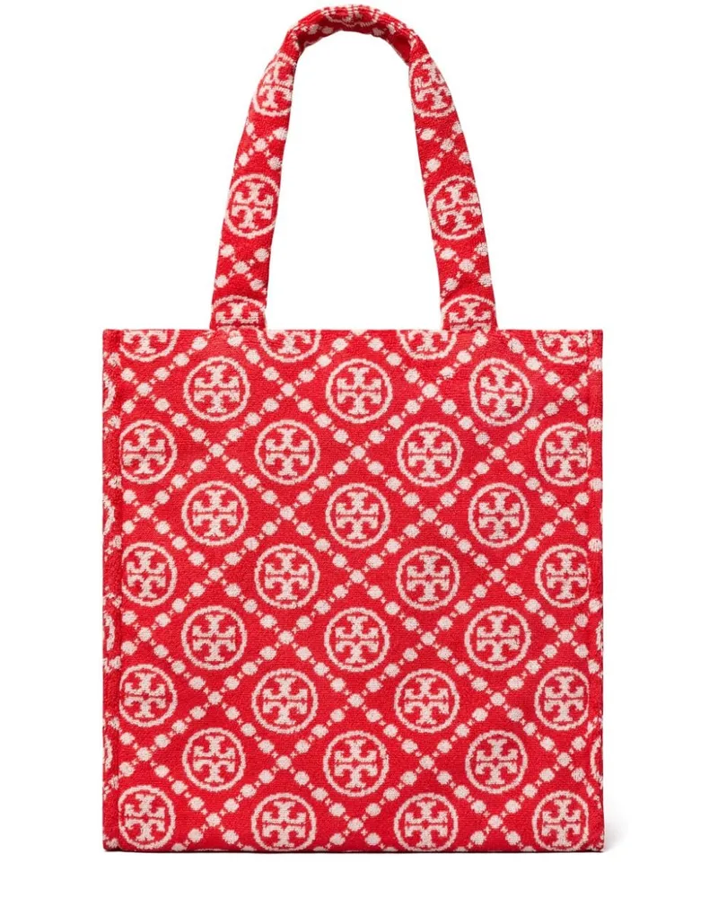 Tory Burch T Monogram Tote Bag - Rot Rot