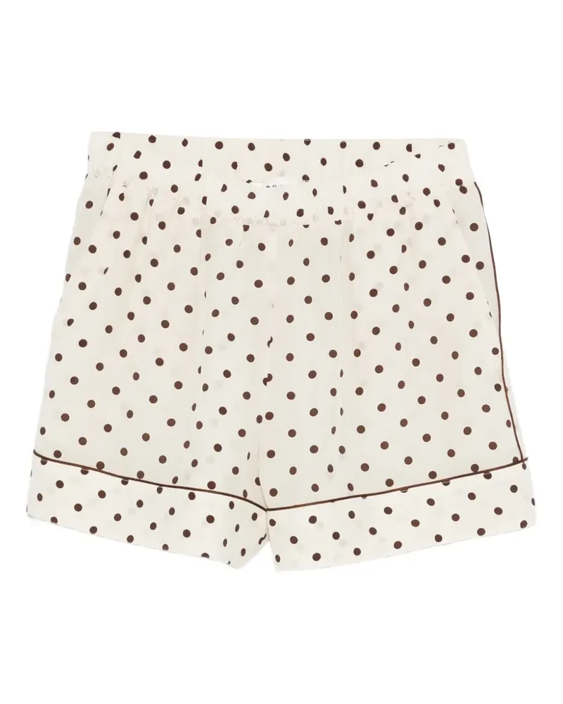 P.A.R.O.S.H. P.A.R.O H. Shorts mit Polka Dots - Nude Nude