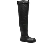 Overknee-Stiefel - Schwarz