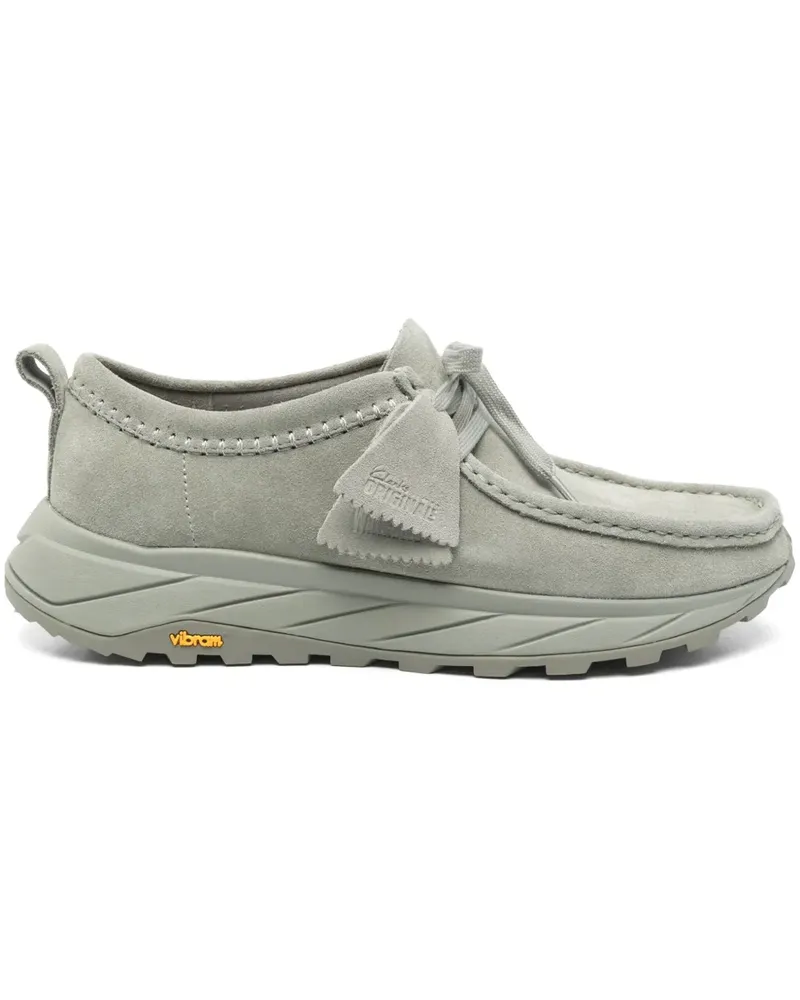 Clarks Walla Eden Lo Sneakers - Grün Grün