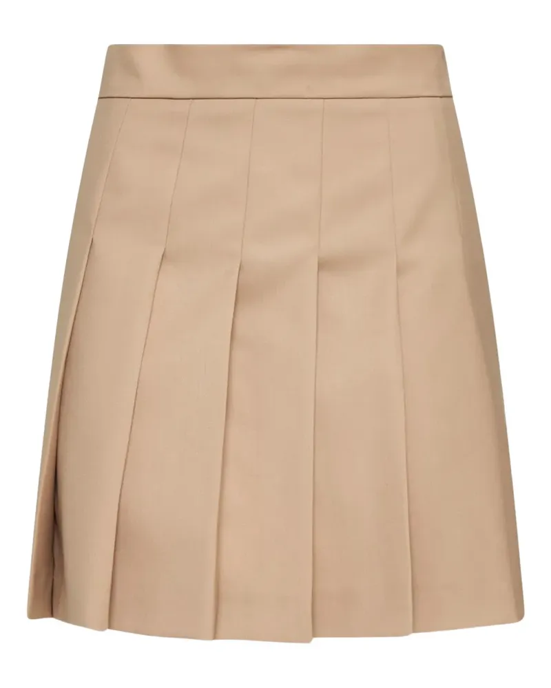 Max Mara Angel pleated skirt - Nude Nude