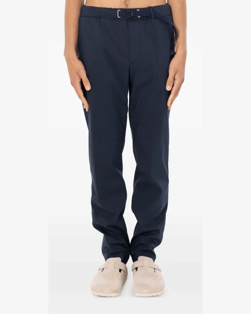 PLAN C Hose mit Gürtel - Blau Blau