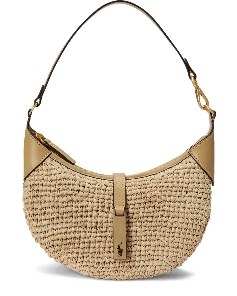 Ralph Lauren Polo ID Schultertasche - Nude Nude