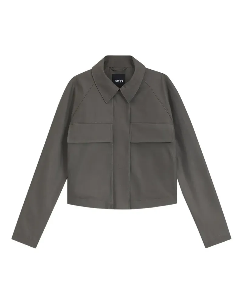 HUGO BOSS Jacke mit lockerem Schnitt - Braun Braun