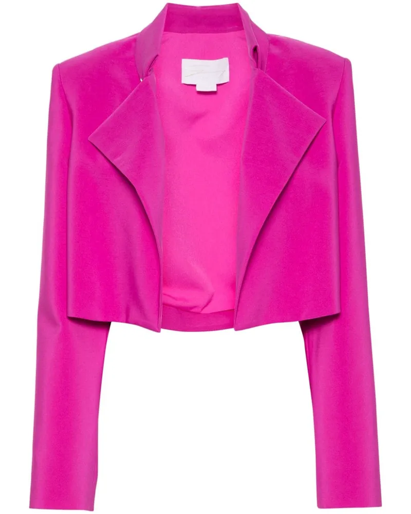 Genny Cropped-Blazer Rosa