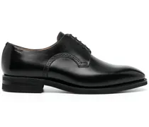 Derby-Schuhe aus poliertem Leder