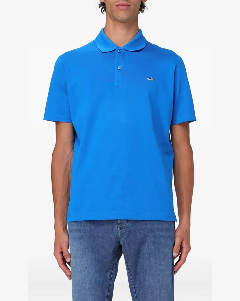 Paul & Shark Klassisches Poloshirt - Blau Blau