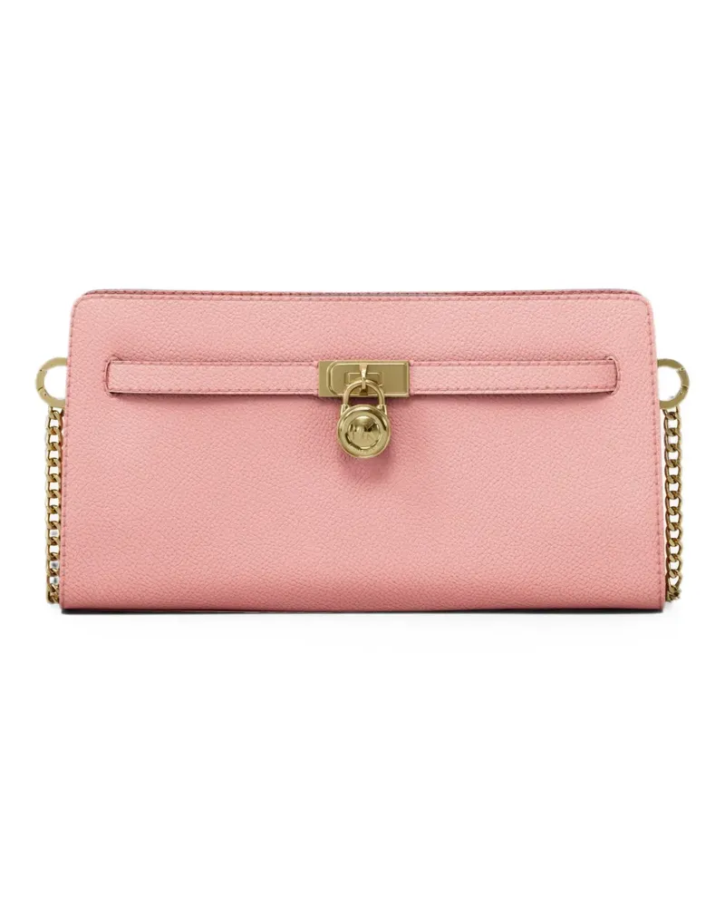 Michael Kors extra small Hamilton Moderne padlock-detail crossbody bag - Rosa Rosa
