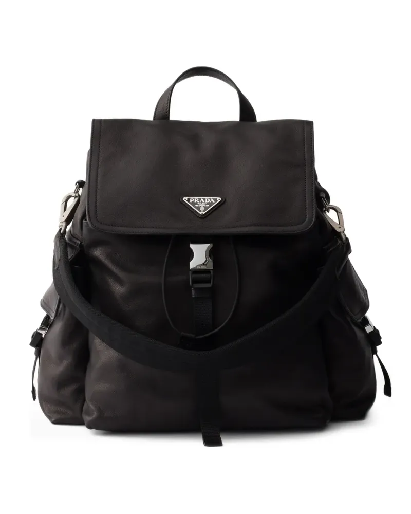 Prada Explore Rucksack - Schwarz Schwarz