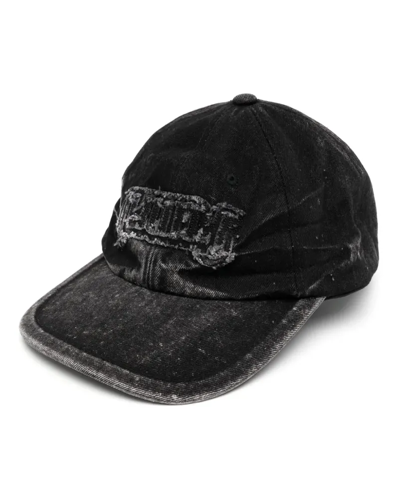 JUUN.J Jeans-Baseballkappe mit Stickerei - Schwarz Schwarz