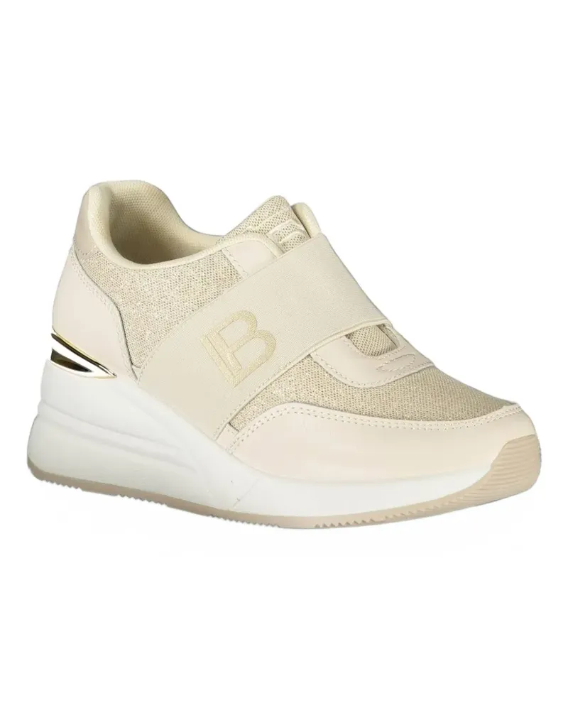 Laura Biagiotti Sneakers mit Logo-Riemen - Nude Nude