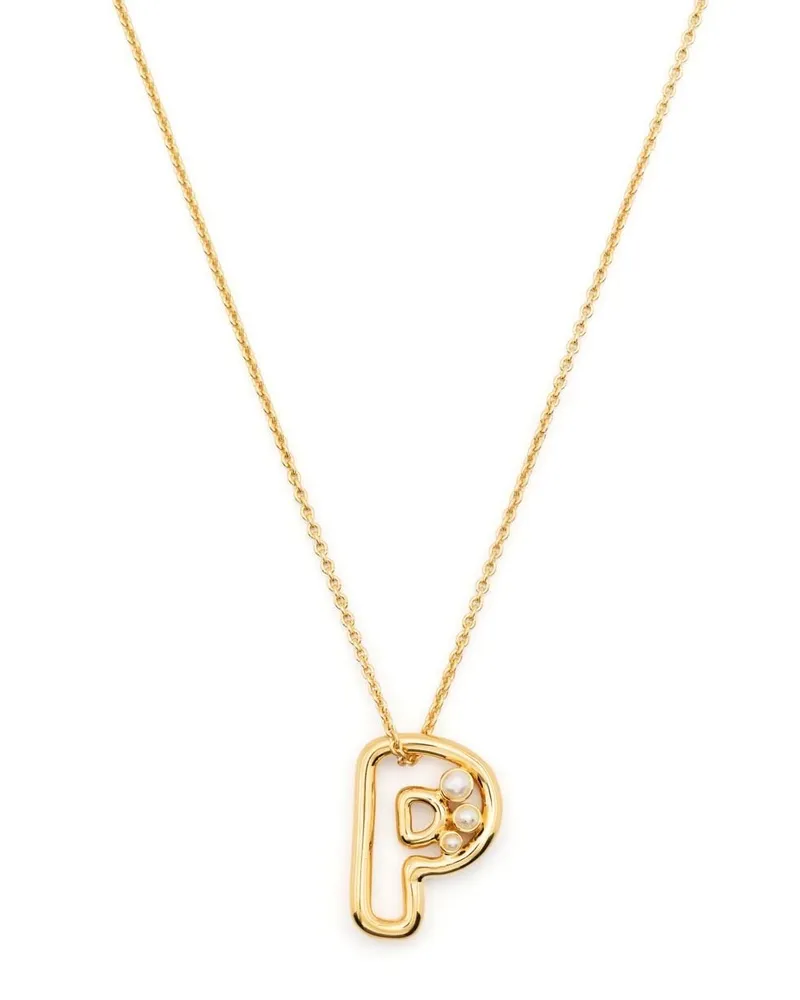 Missoma Halskette mit Perlenverzierung - Gold Gold