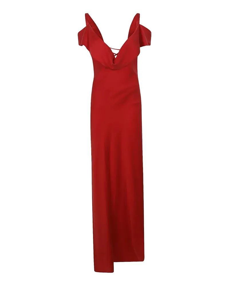 Maria Lucia Hohan Tamara lace-up dress - Rot Rot