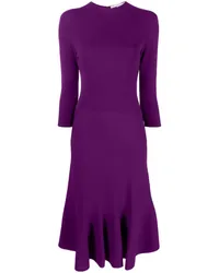 Stella McCartney Gestricktes Midikleid Violett