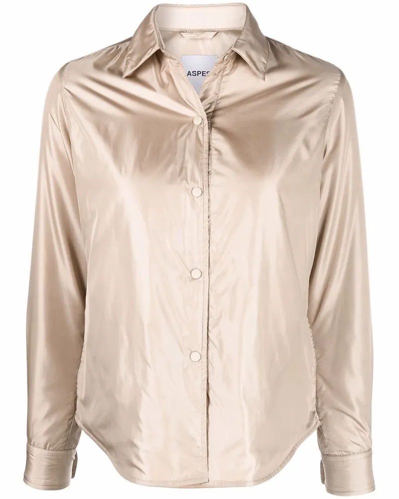 ASPESI Gesteppte Hemdjacke - Nude Nude