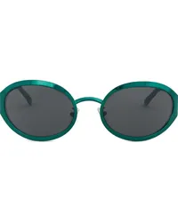 Marni To-Sua Sonnenbrille mit ovalem Gestell Grün