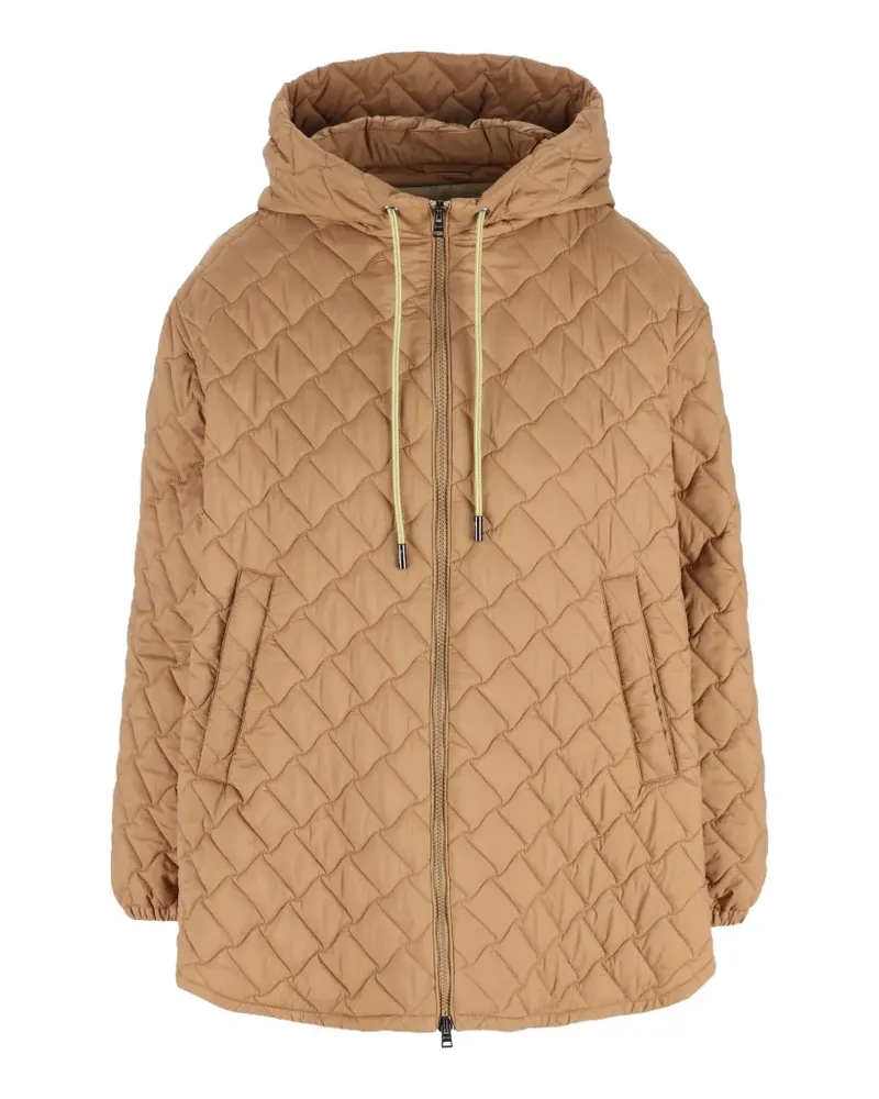 Herno quilted hooded jacket - Nude Nude