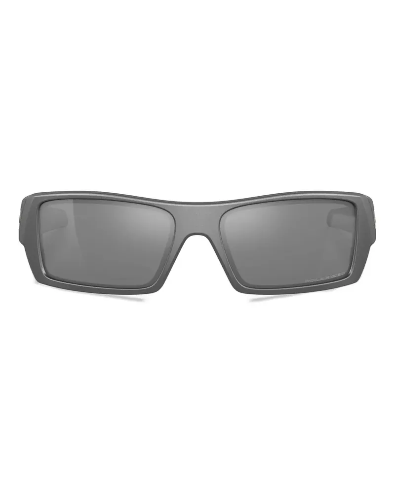 Oakley Gascan Sonnenbrille mit eckigem Gestell - Schwarz Schwarz