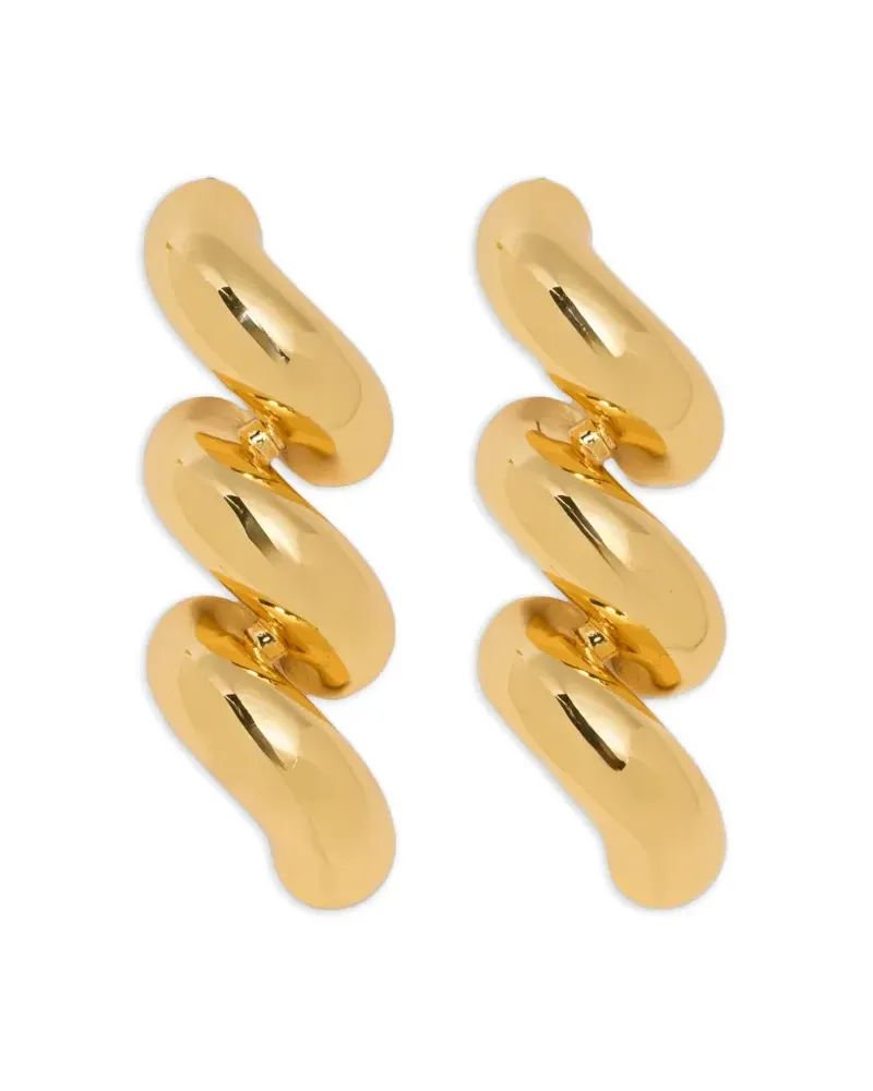 Eddie Borgo Rope Hängeohrring - Gold Gold