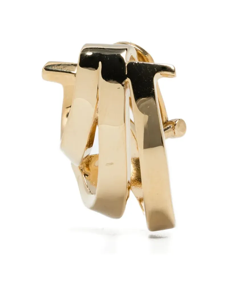 Ferragamo Swirl Ohrringe - Gold Gold