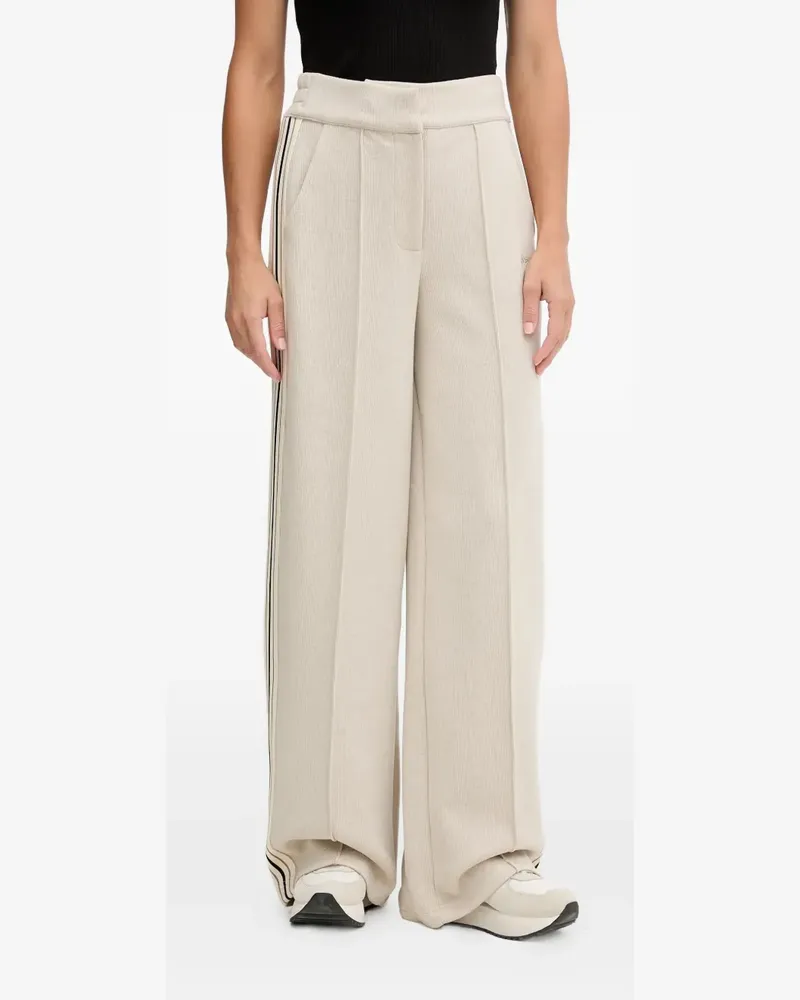 Guess stripe-detail track pants - Nude Nude