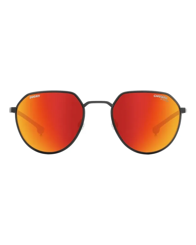 Carrera geometric-frame Ducati sunglasses - Schwarz Schwarz