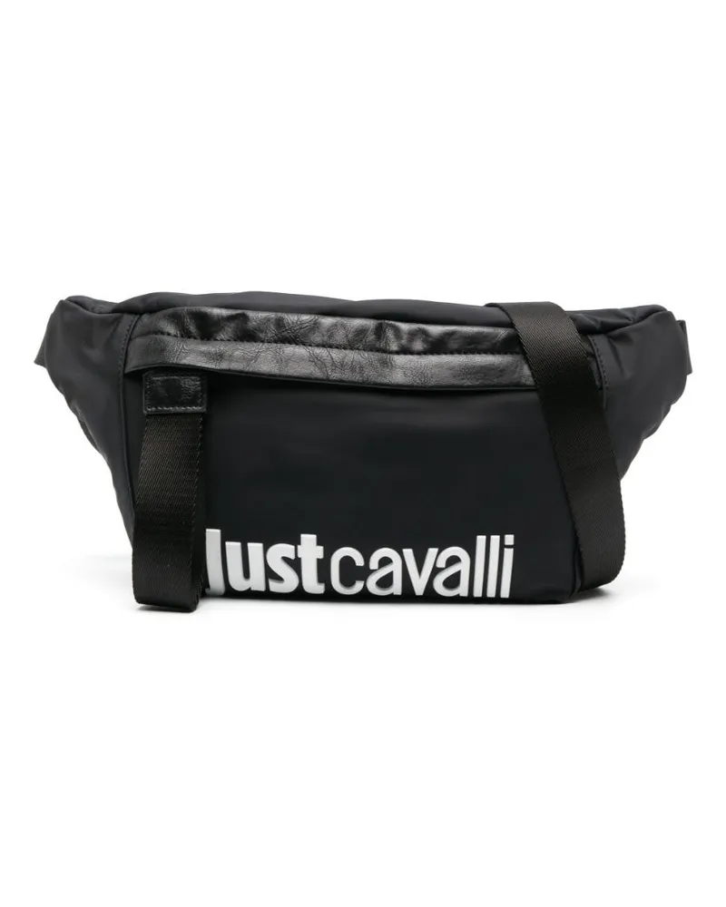 Just Cavalli Gürteltasche mit Logo-Prägung Schwarz